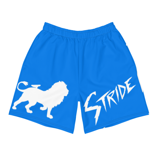 Stride Beach Blue Athletic Long Shorts