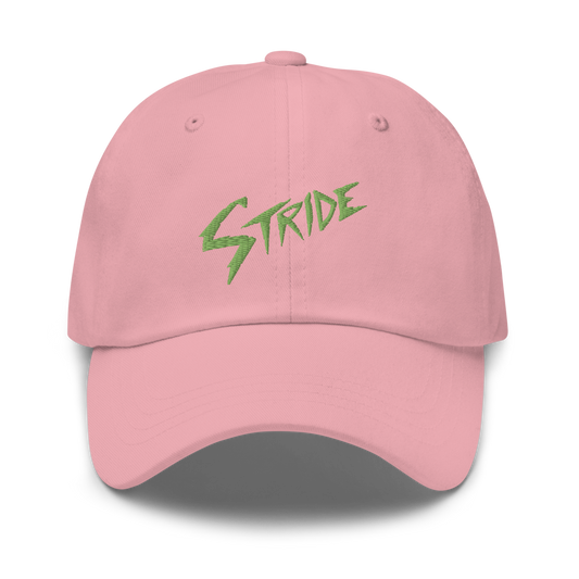 Stride Pink Summer Dad hat